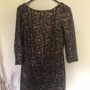 A sequence cocktail dress